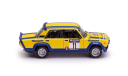 Модель ВАЗ/LADA 2105 VFTS #11 Barum Team Lank/Týce Rally Valaska Zima 1984 1/43 IXO, масштабная модель, scale43