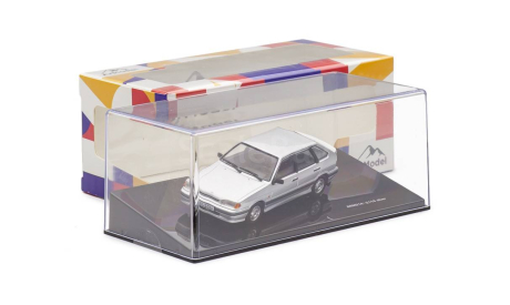 Модель ВАЗ-2114 LADA SAMARA серебристый мет. 1:43 ARMODEL, масштабная модель, DeAgostini, scale43