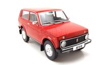 Модель ВАЗ-2121/Lada Niva, red (1976) 1:18 MCG, масштабная модель, scale18
