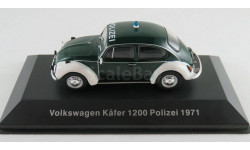 Модель VOLKSWAGEN KAFER (BOGAR) 1200 POLIZEI (1971) 1:43 Hungary/Volkswagen hivatalos modellgyűjtemény - DeA