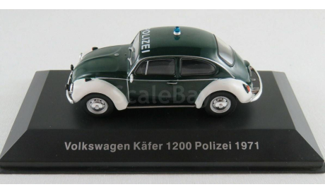 Модель VOLKSWAGEN KAFER (BOGAR) 1200 POLIZEI (1971) 1:43 Hungary/Volkswagen hivatalos modellgyűjtemény - DeA, масштабная модель, DeAgostini, scale43