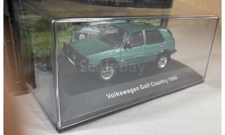 Модель VOLKSWAGEN GOLF COUNTRY 4X4 (1990) 1/43 IXO/Volkswagen hivatalos modellgyűjtemény - DeA, масштабная модель, DeAgostini, scale43