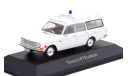 Модель Volvo 145 Express Ambulance медицинская помощь 1971 1:43 ATLAS COLLECTIONS, масштабная модель, IXO, scale43