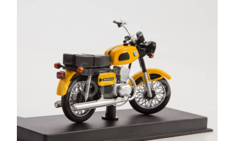 Модель мотоцикл ВОСХОД-3М желтый 1:24 MODIMIO, масштабная модель мотоцикла, Иж, scale24