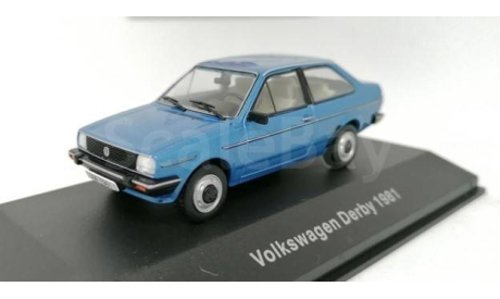 Модель Volkswagen DERBI (1981) blue met. 1/43 IXO/Hungary DeA, масштабная модель, DeAgostini, scale43