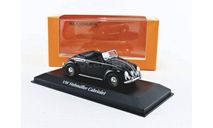 Модель VOLSWAGEN HEBMULLER Cabriolet black 1:43 MINICHAMPS, масштабная модель, scale43, Volkswagen