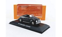 Модель VOLKSWAGEN HEBMULLER Cabriolet black 1:43 MINICHAMPS, масштабная модель, scale43