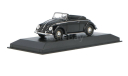 Модель VOLKSWAGEN HEBMULLER Cabriolet black 1:43 MINICHAMPS, масштабная модель, scale43