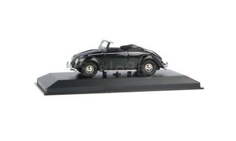 Модель VOLKSWAGEN HEBMULLER Cabriolet black 1:43 MINICHAMPS, масштабная модель, scale43