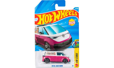 Модель VOLKSWAGEN ID. HOT Wheels 2026, масштабная модель, scale64