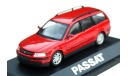 Модель VOLKSWAGEN Passat Variant B5 Type 3B (1997-2000) Red 1:43 Schuco, масштабная модель, scale43