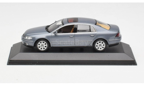 Модель Volkswagen Phaeton 3D Grey 4Motion (2007) 1:43 MINICHAMPS, масштабная модель, scale43