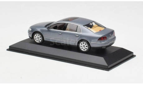 Модель Volkswagen Phaeton 3D Grey 4Motion (2007) 1:43 MINICHAMPS, масштабная модель, scale43