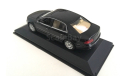 Модель Volkswagen Phaeton W12 (2002) black met./черный 1:43, масштабная модель, Minichamps, scale43
