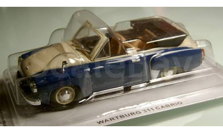 Модель WARTBURG 311 CABRIO (DDR)  1/43 Hungary/DeAgostini, масштабная модель, scale43