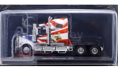 Модель WESTERN STAR 4900 Truck (2015) ’AMERICAN EAGLE’ 1:43 HACHETTE, масштабная модель, scale43, MAN