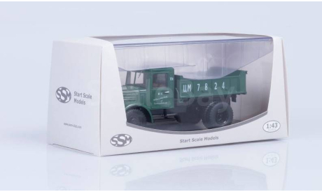 Модель ЯАЗ-205 самосвал (зеленый) 1:43 SSM1125, масштабная модель, scale43