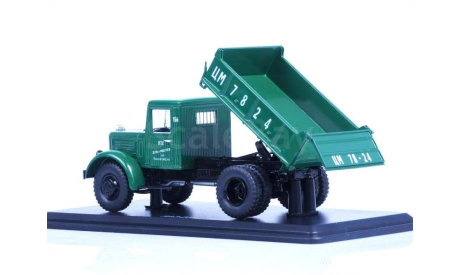 Модель ЯАЗ-205 самосвал (зеленый) 1:43 SSM1125, масштабная модель, scale43