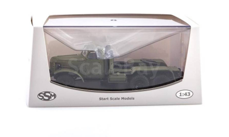 Модель ЗИС-121Д (151) седельный тягач хаки 1:43 Start Scale Models (SSM), масштабная модель, scale43, ЗИЛ