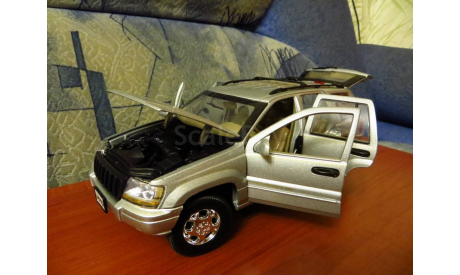 Jeep Grand Cherokee Limited, масштабная модель, 1:18, 1/18, Motormax