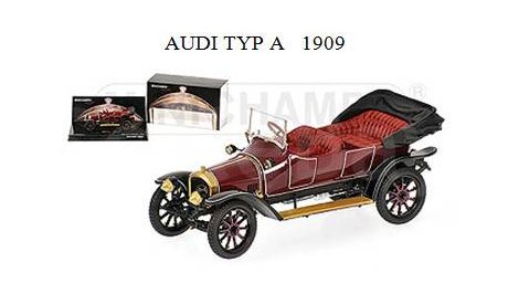 AUDI TYP A   1909, масштабная модель, 1:43, 1/43