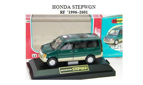 HONDA STEPWGN 1996, масштабная модель, scale43