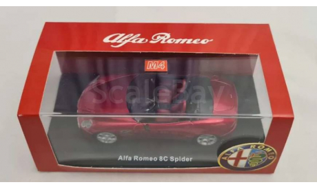 Alfa Romeo 8C Spider, масштабная модель, 1:43, 1/43