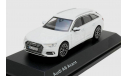 Audi A6 Avant  2018, масштабная модель, 1:43, 1/43