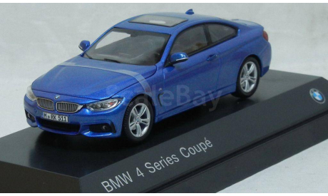 BMW 4er Coupé F32 M Sport 2014, масштабная модель, scale43