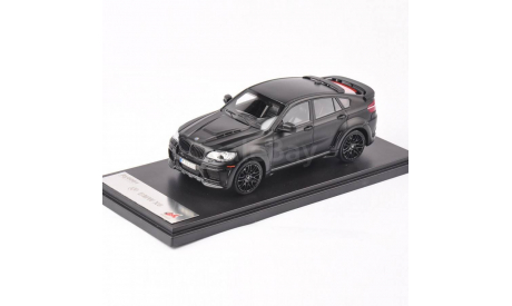 BMW X6 цвет чёрный матовый, масштабная модель, 1:43, 1/43