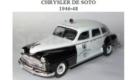 CHRYSLER DE SOTO, масштабная модель, 1:43, 1/43