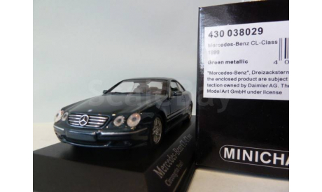 Mercedes-Benz CL CLASS (C215) 1999, масштабная модель, 1:43, 1/43