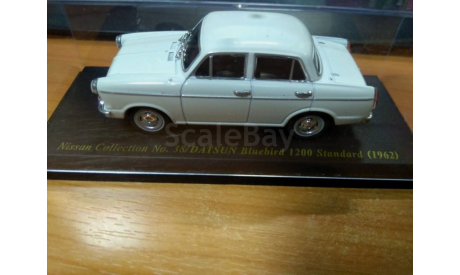 DATSUN  BLUEBIRD 1200 STANDARD  1962, масштабная модель, Nissan, 1:43, 1/43