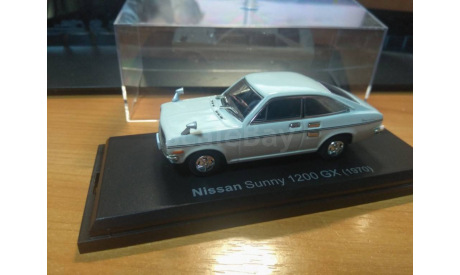 nissan DATSUN SUNNY COUPE 1200 GX   1970, масштабная модель, 1:43, 1/43