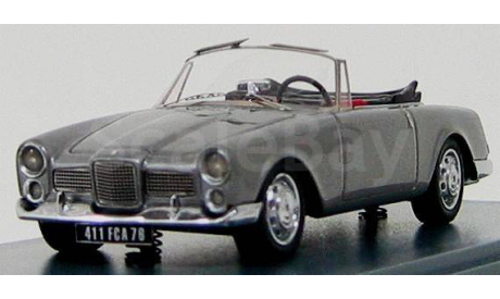 FACEL VEGA Facellia F2 DHC Pewter 1961, масштабная модель, scale43