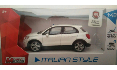 FIAT 500x, масштабная модель, 1:43, 1/43