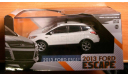 FORD ESCAPE 2013, масштабная модель, scale43