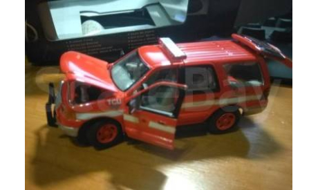 Ford Expedition пожарный, редкая масштабная модель, 1:43, 1/43