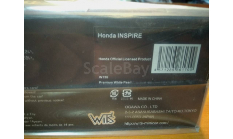 HONDA ACCORD INSPIRE 4-Doors 2008, масштабная модель, scale43