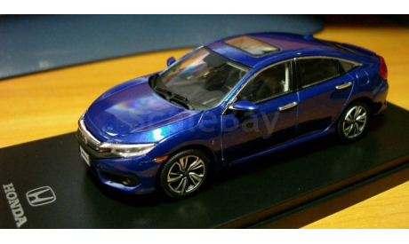 Honda CIVIC 2016, масштабная модель, 1:43, 1/43