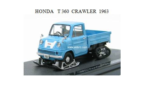 HONDA   T 360  CRAWLER  1963, масштабная модель, 1:43, 1/43