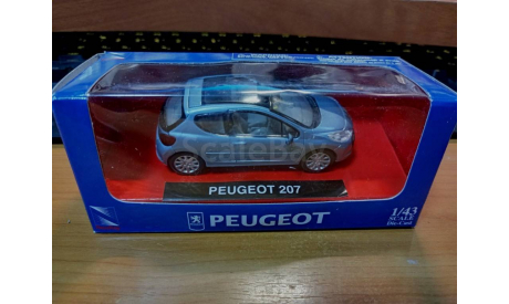 PEUGEOT 207   2007, масштабная модель, scale43