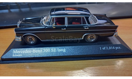 MERCEDES-BENZ  300SE  LANG (W112)  1965, масштабная модель, scale43