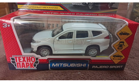 Mitsubishi pejero sport 2020, масштабная модель, 1:43, 1/43