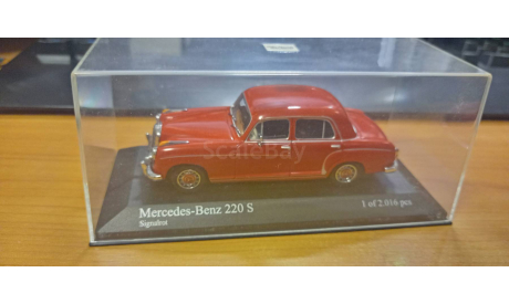 MERCEDES-BENZ 220S  1956, масштабная модель, scale43