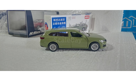 Skoda Superb combi 2023, масштабная модель, 1:43, 1/43