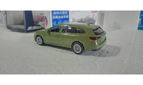 Skoda Superb combi 2023, масштабная модель, 1:43, 1/43