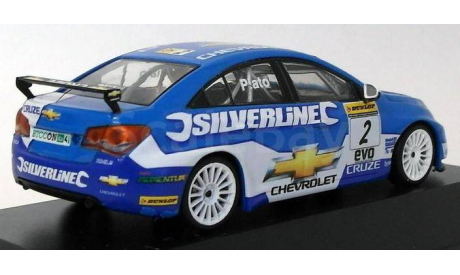 Chevrolet Cruze LT, No.2, RML Silverline Chevrolet, BTCC, J. Plato, 2010, масштабная модель, 1:43, 1/43