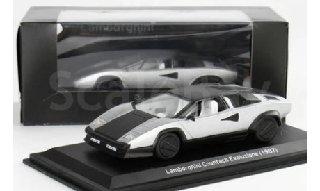 Lamborghini Countach Evoluzione (1987), масштабная модель, scale43