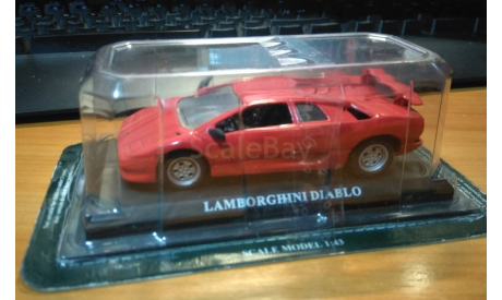 LAMBORGHINI  DIABLO   1989, масштабная модель, scale43